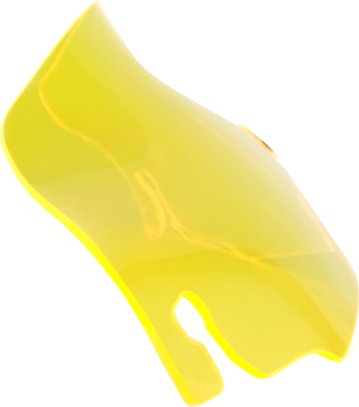 KLOCK WERKS Kolor Flare™ Windshield - 3-1/2" - Yellow Ice - FLR