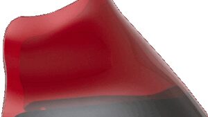 KLOCK WERKS Kolor Flare™ Windshield - 9" - Red - FXRP