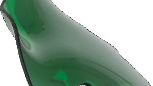 KLOCK WERKS Kolor Flare™ Sport Windshield - 4" - Green - FLH