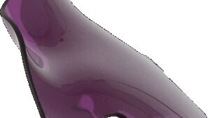 KLOCK WERKS Kolor Flare™ Sport Windshield - 4" - Purple - FLH