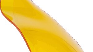 KLOCK WERKS Kolor Flare™ Sport Windshield - 6-1/2" - Yellow - FLH