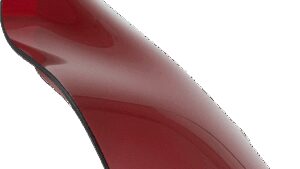 KLOCK WERKS Kolor Flare™ Sport Windshield - 6-1/2" - Red - FLH