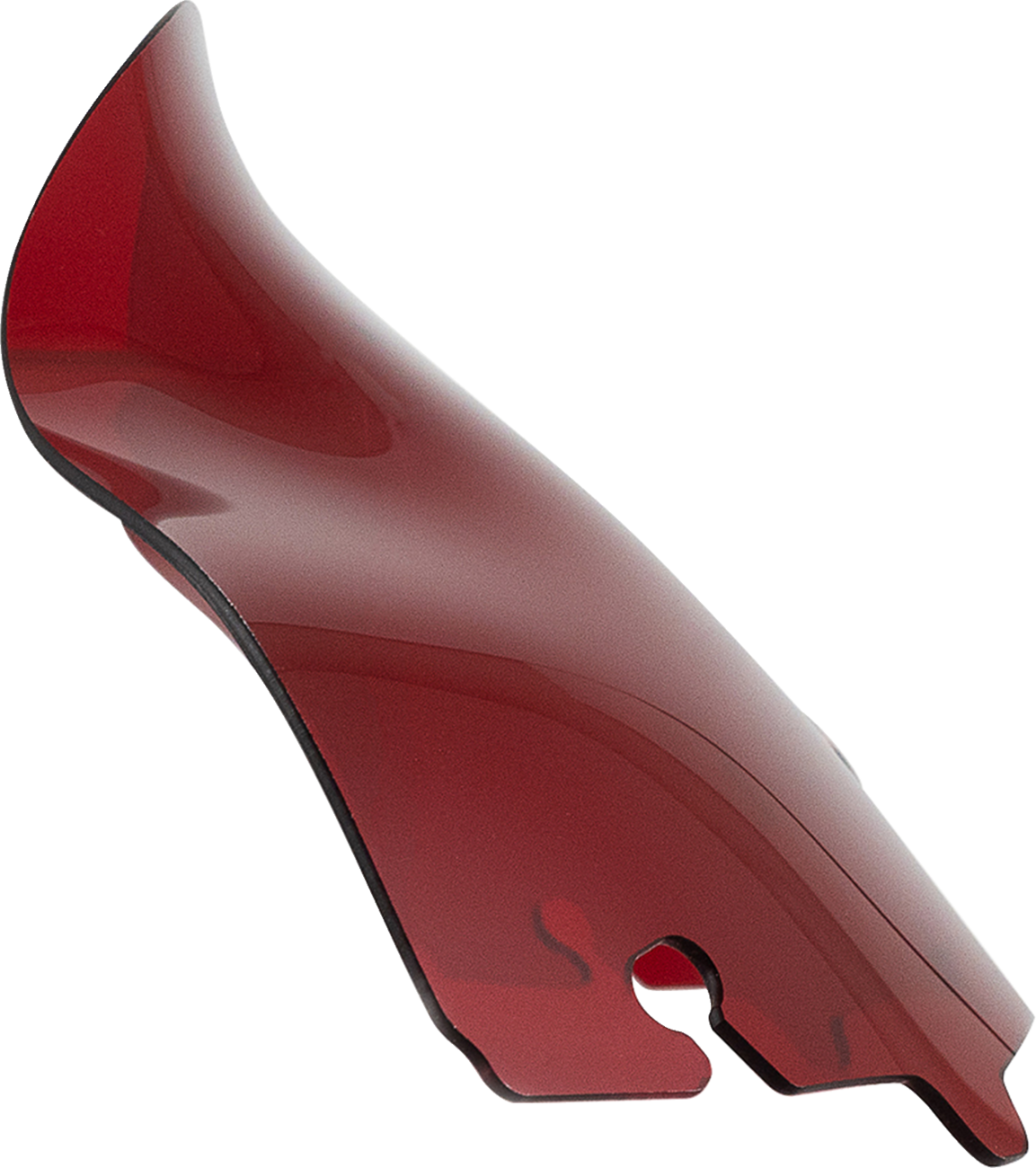 MEMPHIS SHADES Spoiler Windshield - 5-1/2" - Black - '98-'13 FLTR - Image 2