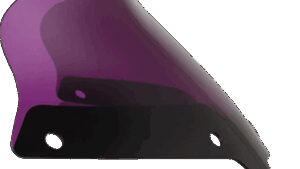 KLOCK WERKS Kolor Flare™ Sport Windshield - 6" - Purple - FXLRST