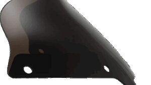 KLOCK WERKS Kolor Flare™ Sport Windshield - 6" - Bronze - FXLRST