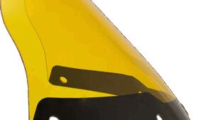 KLOCK WERKS Kolor Flare™ Sport Windshield - 8" - Yellow - FXLRST