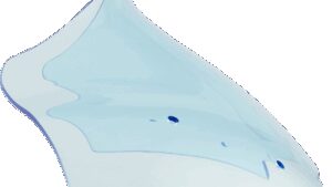 KLOCK WERKS Kolor Flare™ Windshield - 10" - Blue Ice - FLTR