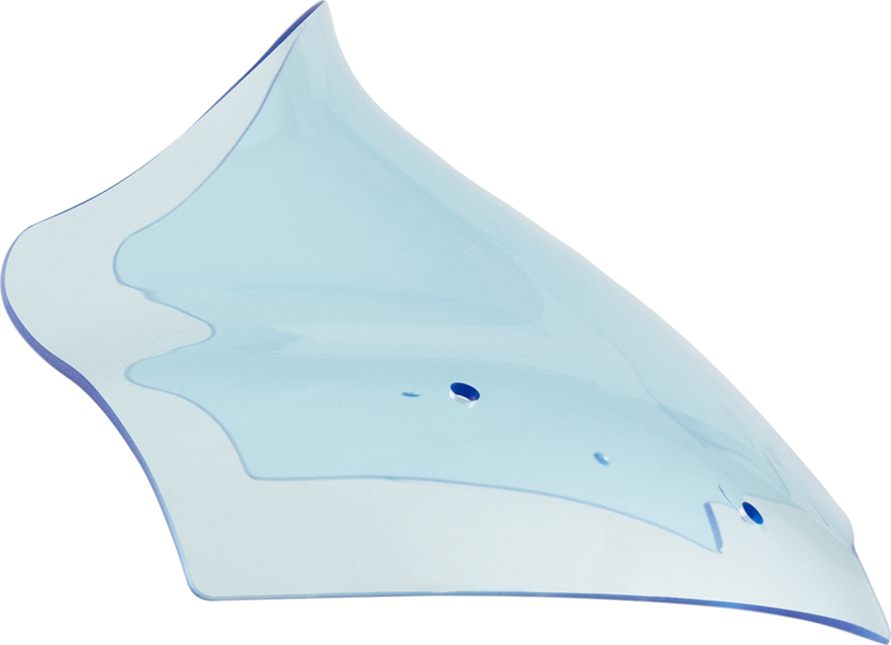 KLOCK WERKS Kolor Flare™ Windshield - 10" - Blue Ice - FLTR