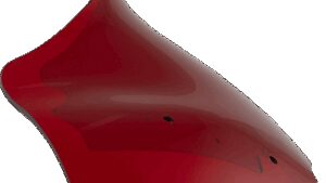 KLOCK WERKS Kolor Flare™ Windshield - 10" - Red - FLTR