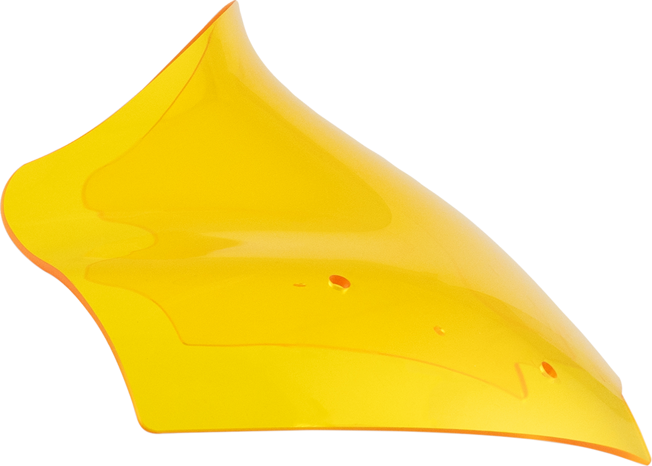 KLOCK WERKS Kolor Flare™ Windshield - 10" - Yellow - FLTR
