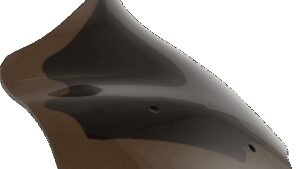 KLOCK WERKS Kolor Flare™ Windshield - 10" - Bronze - FLTR