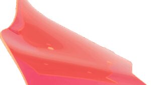 KLOCK WERKS Kolor Flare™ Windshield - 8" - Pink Ice - FLHX