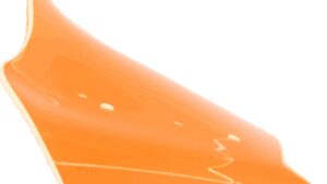 KLOCK WERKS Kolor Flare™ Windshield - 8" - Orange Ice - FLHX