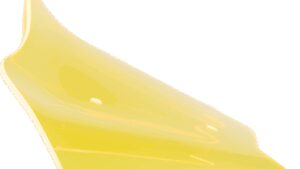 KLOCK WERKS Kolor Flare™ Windshield - 8" - Yellow Ice - FLHX