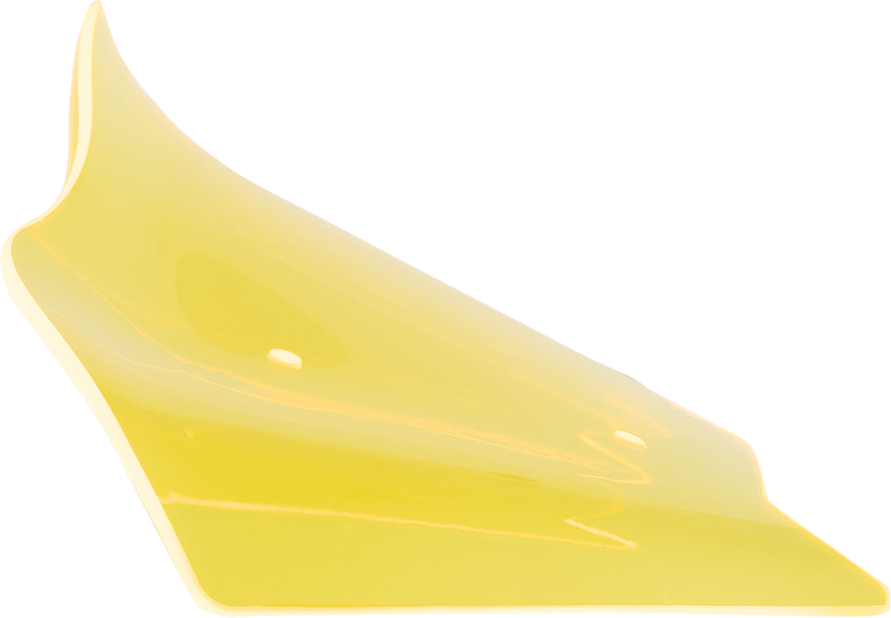 KLOCK WERKS Kolor Flare™ Windshield - 8" - Yellow Ice - FLHX