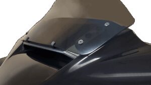 WIND VEST Windshield - 9-1/2" - Dark Smoke - FLHX, FLHXSE