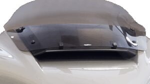 WIND VEST Windshield - 10-1/2" - Light Smoke - FLHX, FLHXSE