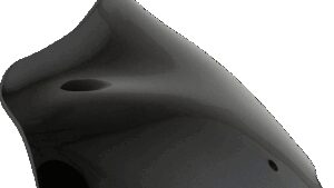 KLOCK WERKS Sport Flare™ Windshield - 8" - Black - FLTR