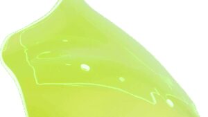 KLOCK WERKS Kolor Flare™ Sport Windshield - 8" - Green Ice