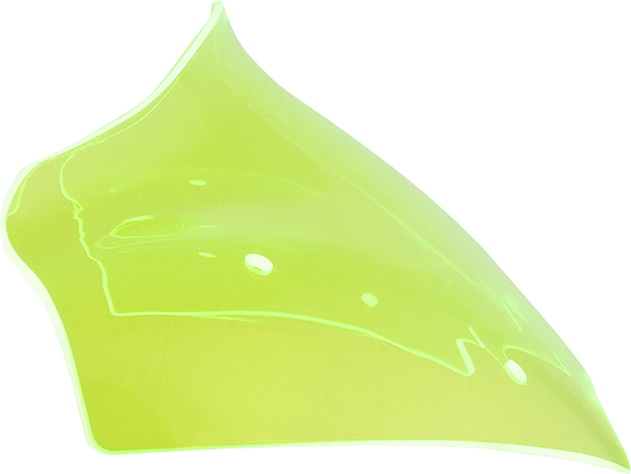 KLOCK WERKS Kolor Flare™ Sport Windshield - 8" - Green Ice