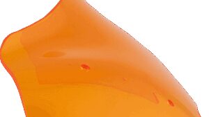 KLOCK WERKS Kolor Flare™ Sport Windshield - 8" - Orange - FLTRX