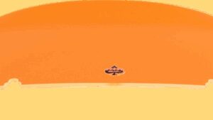 KLOCK WERKS Kolor Flare™ Windshield - 6-1/2" - Orange Ice - FLHX