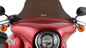 SLIPSTREAMER Windshield - 8" - Dark Smoke - FLSB