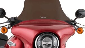 SLIPSTREAMER Windshield - 10" - Dark Smoke - FLSB