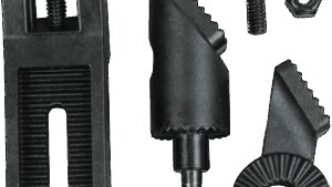 ATV-TEK Adapter - Mirror/Rear View - Sun Visor/Roll Cage - Black