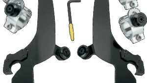 MEMPHIS SHADES Sportshield Trigger-Lock Mounting Kit - Black - Wide