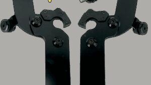 MEMPHIS SHADES Sportshield Trigger-Lock Mounting Kit - Black - Covered