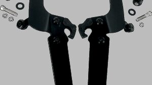 MEMPHIS SHADES Sportshield Trigger-Lock Mounting Kit - Black - Covered