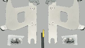 MEMPHIS SHADES Bullet Trigger Lock Mounting Kit - Covered Forks - Without Lightbar