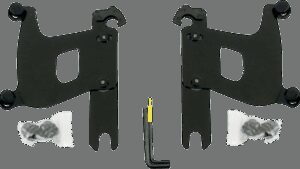 MEMPHIS SHADES Bullet Trigger Lock Mounting Kit - Covered Forks - Without Lightbar - Black