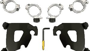 MEMPHIS SHADES Cafe Mounting Kit - Black - FXD