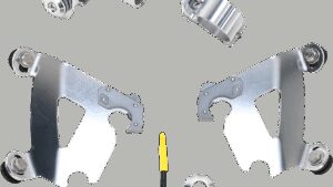 MEMPHIS SHADES Cafe Mounting Kit - Polished - XL