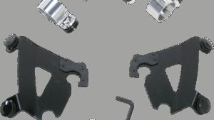 MEMPHIS SHADES Cafe Mounting Kit - Black - XL