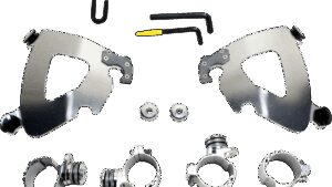 MEMPHIS SHADES Gauntlet Mounting Kit - Polished - XL1200