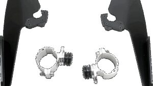 MEMPHIS SHADES Fats/Slim Mounting Kit - Black - XL883