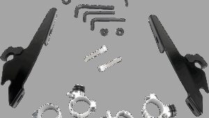 MEMPHIS SHADES Batwing - Mounting Kit - Black - XL48