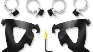 MEMPHIS SHADES Road Warrior Mounting Kit - Black - FXD