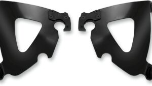 MEMPHIS SHADES Road Warrior Plate Kit - Black - FXD