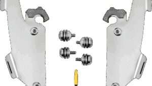 MEMPHIS SHADES Fats Mounting Kit - Polished - FLFB