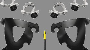 MEMPHIS SHADES Road Warrior Mounting Kit - Black - Scout