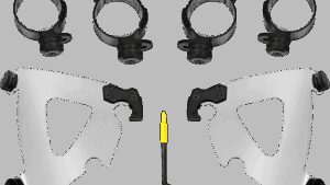 MEMPHIS SHADES Road Warrior Mounting Kit - Polished - FLSB