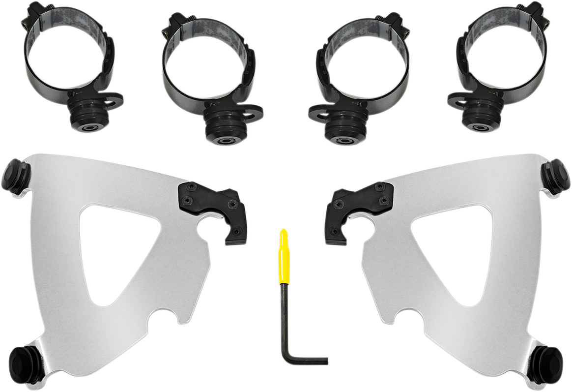 MEMPHIS SHADES Cafe Mounting Kit - Polished - XL - Image 2