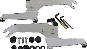 MEMPHIS SHADES Sportshield Trigger Lock Complete Mount Kit - Polished - FLSL