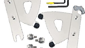 MEMPHIS SHADES Road Warrior Trigger-Lock Mounting Kit - Polished - FLSTF