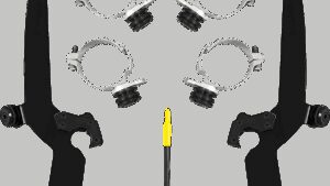 MEMPHIS SHADES Sportshield Trigger Lock Complete Mount Kit - Black - XL