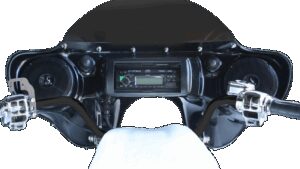 HOPPE INDUSTRIES Sport Stereo Fairing - Handlebar Control - Road King